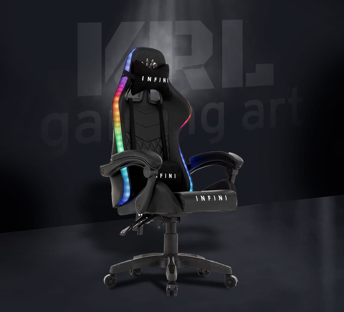Infini RGB LED armchair